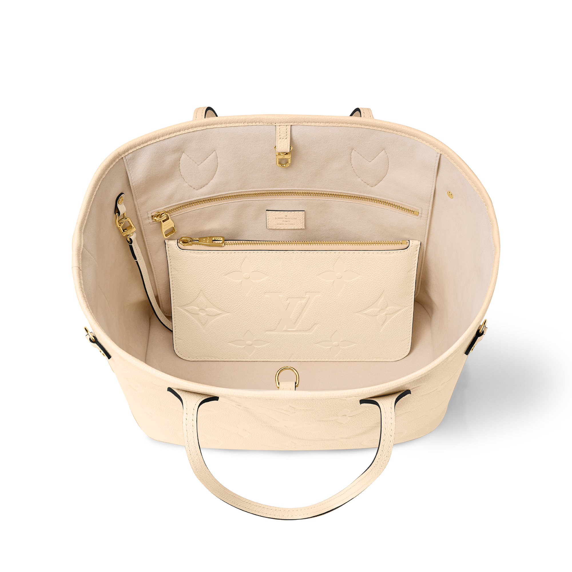 Neverfull MM Monogram Empreinte Leather - Handbags | LOUIS VUITTON